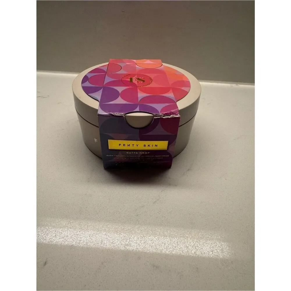 Fenty Skin Butta Drop Warm Cinnamon Shimmering Body Cream 6.7 Oz / 200